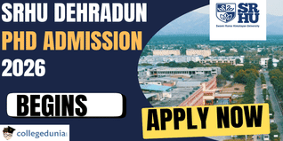 SRHU Dehradun Begins PhD Admission 2026: Apply Now @srhu.edu.in